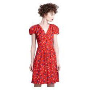 Hi There Karen Walker Basque Floral Dress